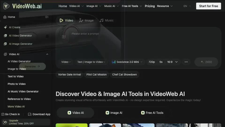AI VideoWeb